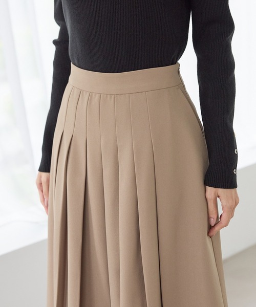 Honeys(ハニーズ)の「プリーツスカート(スカート・レディース・ダークグリーン/ブラック/ブラウン系その他/ネイビー・S/M/LL/L)」の7枚目の写真