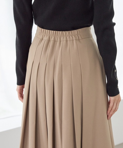 Honeys(ハニーズ)の「プリーツスカート(スカート・レディース・ダークグリーン/ブラック/ブラウン系その他/ネイビー・S/M/LL/L)」の8枚目の写真