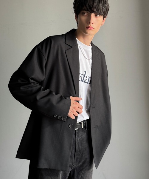 セール】きちんと感とリラックス感を両立。ゆるシルエット、テーラード