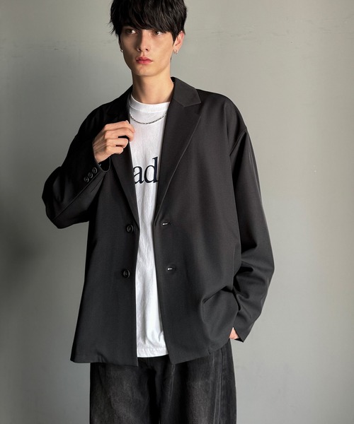 セール】きちんと感とリラックス感を両立。ゆるシルエット、テーラード