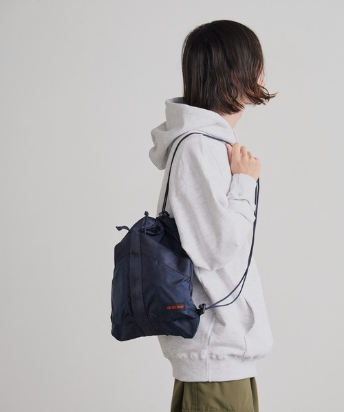 BRIEFING(ブリーフィング)の「BRIEFING/ブリーフィング TYPE Ⅱ FLIGHT SHOULDER ナップサック ショルダーバッグ 2026年 夏 夏服(ショルダーバッグ・メンズ・セージグリーン/ブラック/ネイビー・FREE)」の9枚目の写真