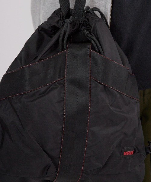 BRIEFING(ブリーフィング)の「BRIEFING/ブリーフィング TYPE Ⅱ FLIGHT SHOULDER ナップサック ショルダーバッグ 2026年 夏 夏服(ショルダーバッグ・メンズ・セージグリーン/ブラック/ネイビー・FREE)」の13枚目の写真