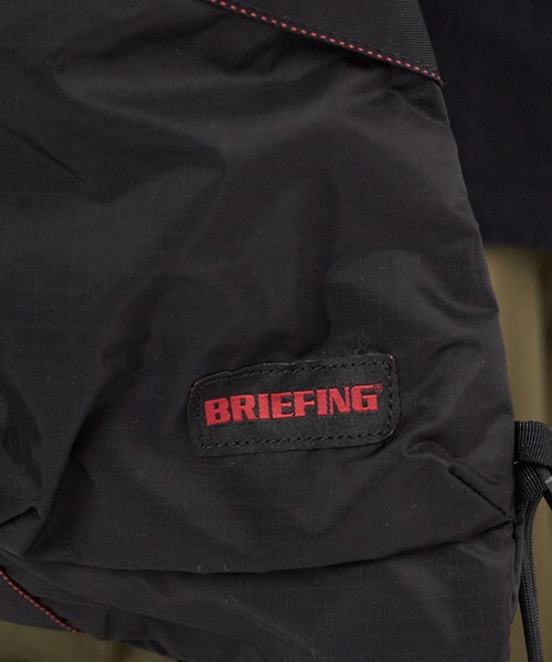 BRIEFING(ブリーフィング)の「BRIEFING/ブリーフィング TYPE Ⅱ FLIGHT SHOULDER ナップサック ショルダーバッグ 2026年 夏 夏服(ショルダーバッグ・メンズ・セージグリーン/ブラック/ネイビー・FREE)」の15枚目の写真