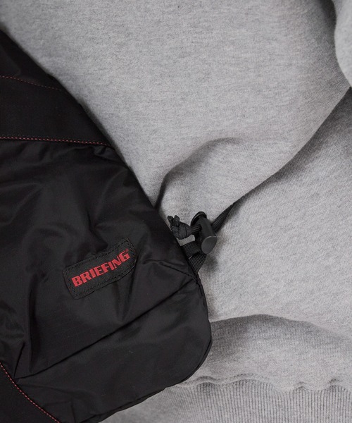 BRIEFING(ブリーフィング)の「BRIEFING/ブリーフィング TYPE Ⅱ FLIGHT SHOULDER ナップサック ショルダーバッグ 2026年 夏 夏服(ショルダーバッグ・メンズ・セージグリーン/ブラック/ネイビー・FREE)」の17枚目の写真
