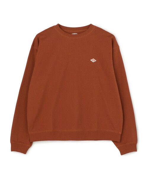 DANTON（ダントン）の「WOMEN'S LONG SLEEVE SWEAT T-SHIRT（Tシャツ/カットソー・レディース・ブラック/ブラウン系その他/ホワイト系その他5/ダークブラウン/レッド/ホワイト系その他/ダークグレー・M/S/XS）」の7枚目の写真