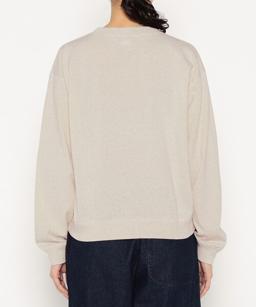 DANTON（ダントン）の「WOMEN'S LONG SLEEVE SWEAT T-SHIRT（Tシャツ/カットソー・レディース・ブラック/ブラウン系その他/ホワイト系その他5/ダークブラウン/レッド/ホワイト系その他/ダークグレー・M/S/XS）」の12枚目の写真