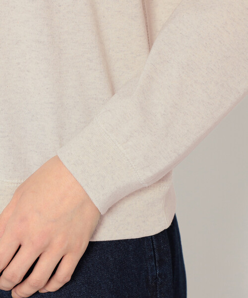 DANTON（ダントン）の「WOMEN'S LONG SLEEVE SWEAT T-SHIRT（Tシャツ/カットソー・レディース・ブラック/ブラウン系その他/ホワイト系その他5/ダークブラウン/レッド/ホワイト系その他/ダークグレー・M/S/XS）」の14枚目の写真