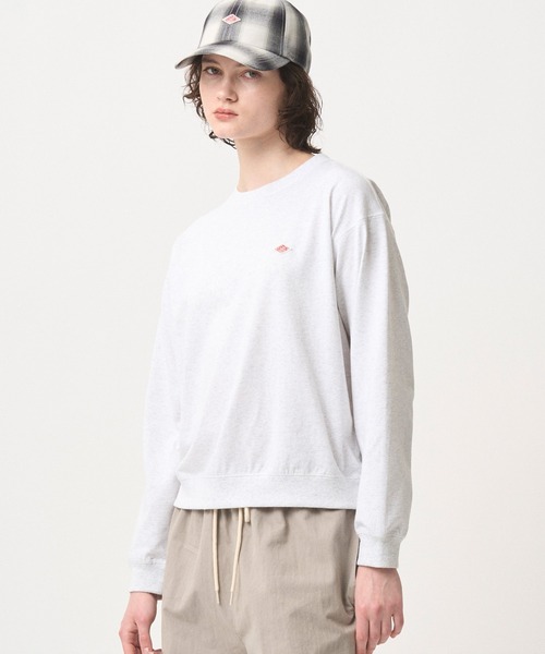 DANTON（ダントン）の「WOMEN'S LONG SLEEVE SWEAT T-SHIRT（Tシャツ/カットソー・レディース・ブラック/ブラウン系その他/ホワイト系その他5/ダークブラウン/レッド/ホワイト系その他/ダークグレー・M/S/XS）」の18枚目の写真