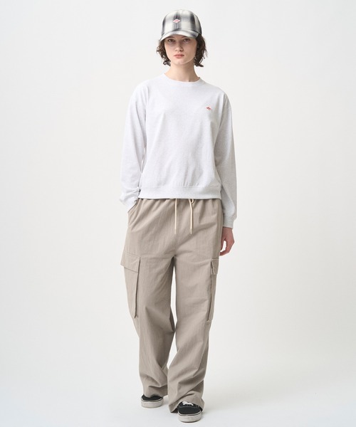 DANTON（ダントン）の「WOMEN'S LONG SLEEVE SWEAT T-SHIRT（Tシャツ/カットソー・レディース・ブラック/ブラウン系その他/ホワイト系その他5/ダークブラウン/レッド/ホワイト系その他/ダークグレー・M/S/XS）」の19枚目の写真