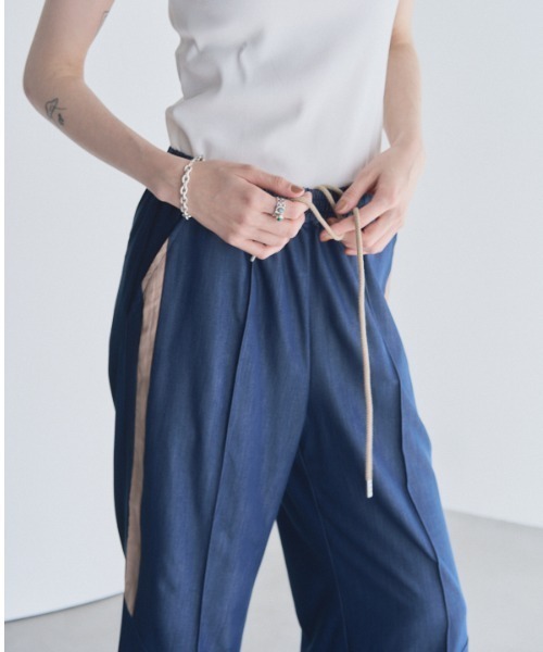 Muel Chic(ミュエルシック)の「Dali soft denim pants ダリソフトデニムパンツ(デニムパンツ・レディース・ブラック/ライトインディゴブルー/ダークインディゴブルー・SMALL/MEDIUM)」の21枚目の写真