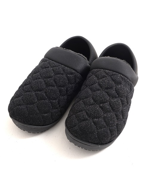 セール】【MEI メイ】GLITTER QUILTING MOC SHOES ラメ グリッター