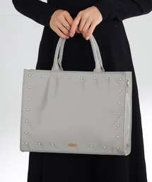 ALTROSE（アルトローズ）の「ナイロン パール A4 トート 2way ガーリー ショルダーバッグ スクエア（トートバッグ）」