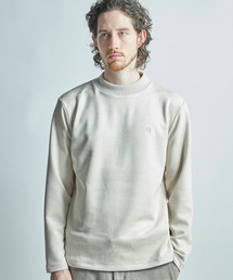 【COLE HAAN/コール ハーン】別注スエードタッチモックネックロングTシャツ