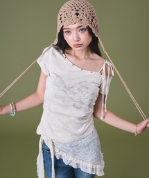 dispark | DISPARK/スタッズバタフライワンショルT(Tシャツ/カットソー)