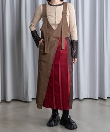 MARECHAL TERRE | プリーツジャンパースカート(ジャンパースカート)