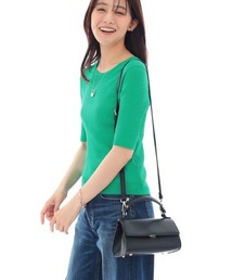 INDIVI | フラップスモールバッグ(ショルダーバッグ)