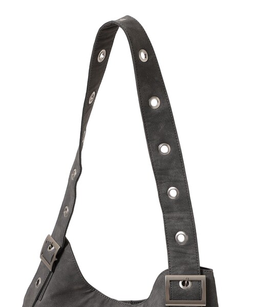 Ray BEAMS（レイビームス）の「ベルテッド ショルダー バッグ（ショルダーバッグ・レディース・ブラック/グレー・ONE SIZE）」の17枚目の写真