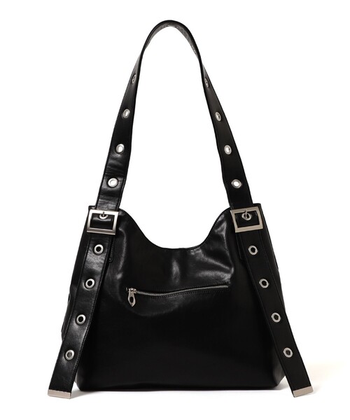 Ray BEAMS（レイビームス）の「ベルテッド ショルダー バッグ（ショルダーバッグ・レディース・ブラック/グレー・ONE SIZE）」の14枚目の写真