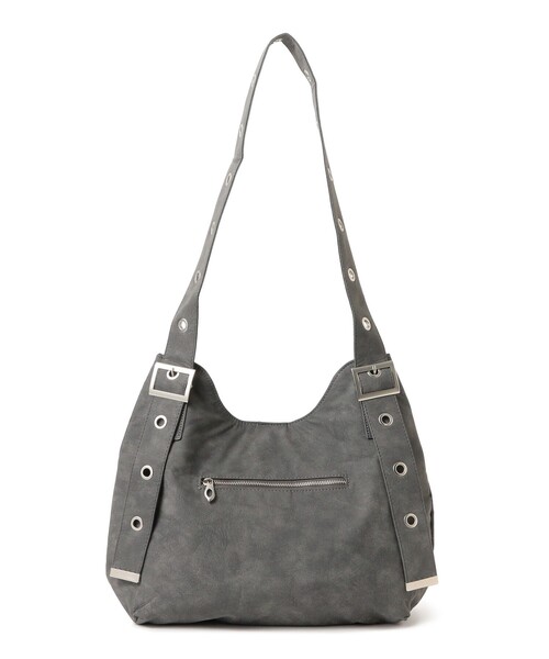 Ray BEAMS（レイビームス）の「ベルテッド ショルダー バッグ（ショルダーバッグ・レディース・ブラック/グレー・ONE SIZE）」の13枚目の写真