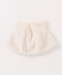 MARKEY'S（マーキーズ）の「ネコミミファーCAP（ニットキャップ/ビーニー）」