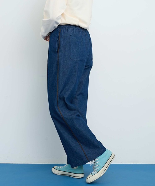 DENIM ラインパンツ（デニムパンツ）｜I am I in fact（アイアム