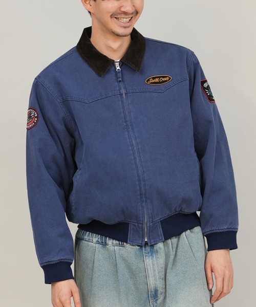 セール】SANTACRUZ/サンタクルーズ SC PATCHES WORK JACKET ワーク