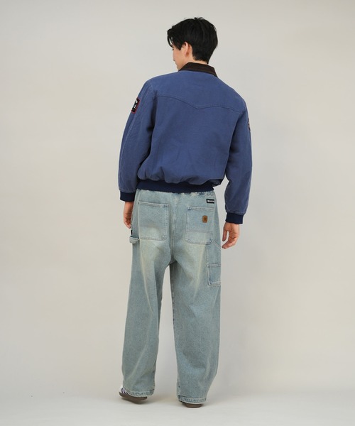 SANTA CRUZ(サンタクルーズ)の「SANTACRUZ/サンタクルーズ SC PATCHES WORK JACKET ワークジャケット 502254104(ブルゾン・メンズ・ブラック/セージグリーン/ネイビー・M/XL/L)」の4枚目の写真