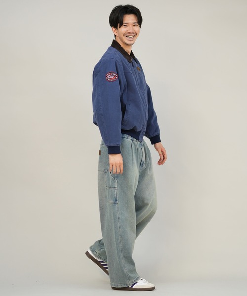 SANTA CRUZ(サンタクルーズ)の「SANTACRUZ/サンタクルーズ SC PATCHES WORK JACKET ワークジャケット 502254104(ブルゾン・メンズ・ブラック/セージグリーン/ネイビー・M/XL/L)」の5枚目の写真