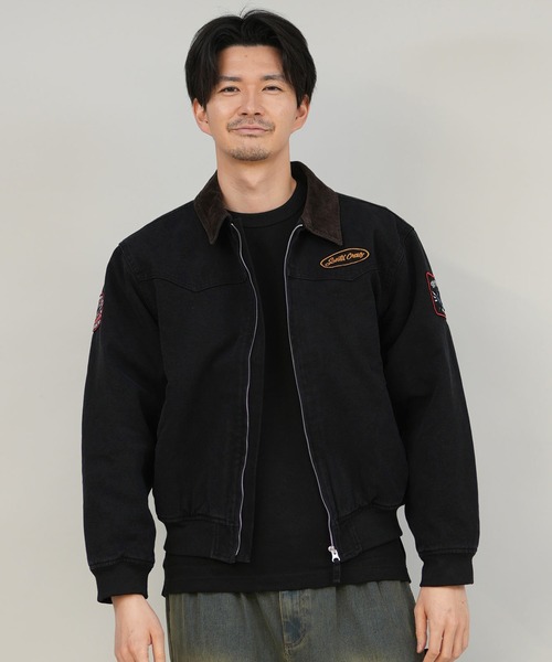 セール】SANTACRUZ/サンタクルーズ SC PATCHES WORK JACKET ワーク