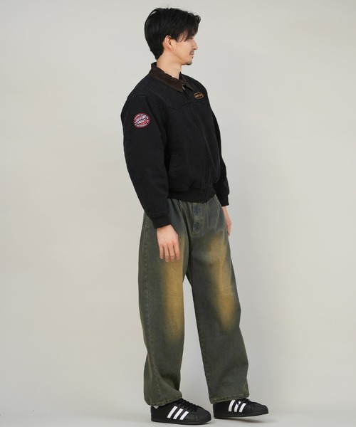 SANTA CRUZ(サンタクルーズ)の「SANTACRUZ/サンタクルーズ SC PATCHES WORK JACKET ワークジャケット 502254104(ブルゾン・メンズ・ブラック/セージグリーン/ネイビー・M/XL/L)」の15枚目の写真