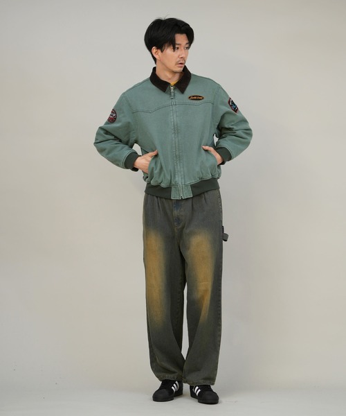 SANTA CRUZ(サンタクルーズ)の「SANTACRUZ/サンタクルーズ SC PATCHES WORK JACKET ワークジャケット 502254104(ブルゾン・メンズ・ブラック/セージグリーン/ネイビー・M/XL/L)」の19枚目の写真