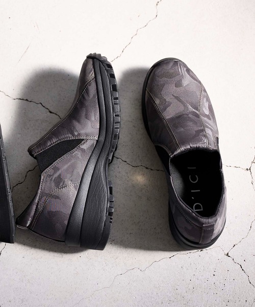 セール】ナイロンヒールスニーカー（スニーカー）｜D'ICI（ディッシィ