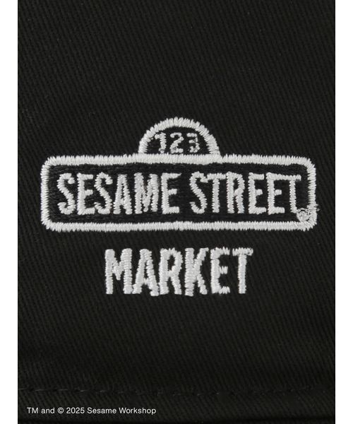NEW ERA（ニューエラ）の「【SESAME STREET MARKET | NEW ERAR】コラボレーション メッセージ バケットハット（ハット・レディース・ブラック/ベージュ・F）」の9枚目の写真