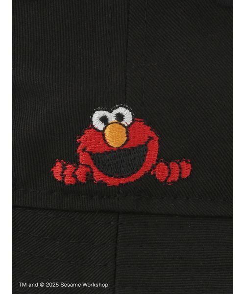 NEW ERA（ニューエラ）の「【SESAME STREET MARKET | NEW ERAR】コラボレーション メッセージ バケットハット（ハット・レディース・ブラック/ベージュ・F）」の7枚目の写真