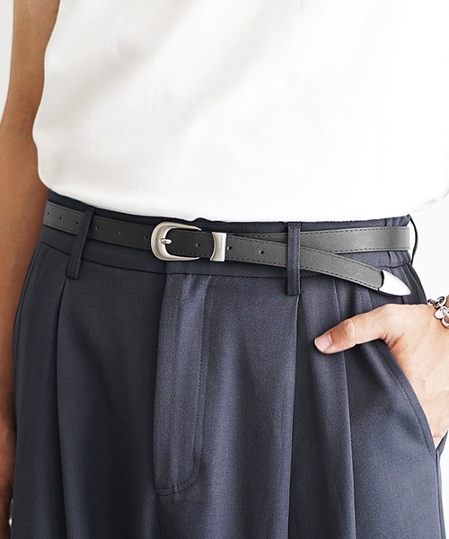 MinoriTY（マイノリティ）の「【MinoriTY select】ウエスタンPUレザーベルト メンズ デザインベルト（ベルト・メンズ・ブラック/ブラウン・FREE）」の4枚目の写真