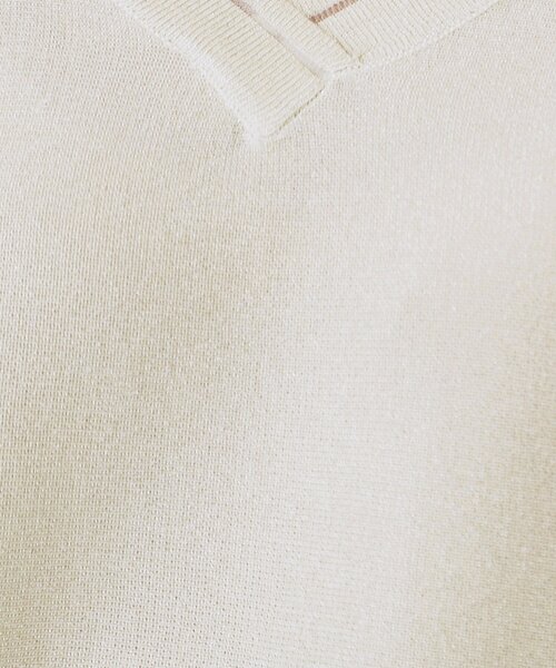 index(インデックス)の「《5色展開》前後2WAY ドルマンスリーブニット【UVケア/抗ピル/洗濯機洗い可】(ニット/セーター・レディース・ナチュラル/ゴールド/ネイビー/パープル/ライトブルー・42/40/38/36)」の13枚目の写真