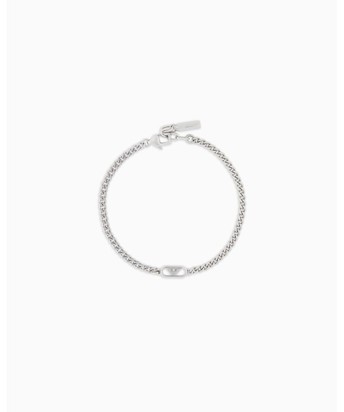 EMPORIO ARMANI（エンポリオアルマーニ）の「【エンポリオ アルマーニ】イーグルロゴ チェーンブレスレット ステンレススチール（ブレスレット・メンズ・その他1・FREE）」の4枚目の写真