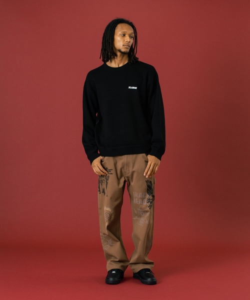 XLARGE（エクストララージ）の「PAINTING PAINTER PANTS（デニムパンツ・メンズ・ブラウン/ブラック/オリーブ・30inch/32inch/34inch/36inch）」の10枚目の写真