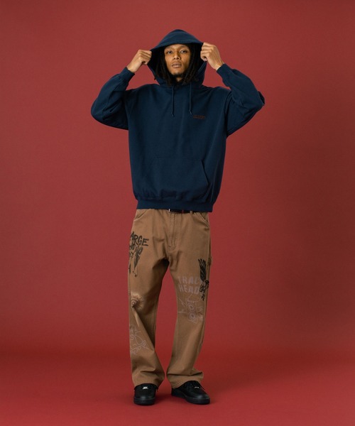 XLARGE（エクストララージ）の「PAINTING PAINTER PANTS（デニムパンツ・メンズ・ブラウン/ブラック/オリーブ・30inch/32inch/34inch/36inch）」の13枚目の写真