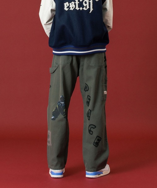 PAINTING PAINTER PANTS（デニムパンツ）｜XLARGE（エクストララージ