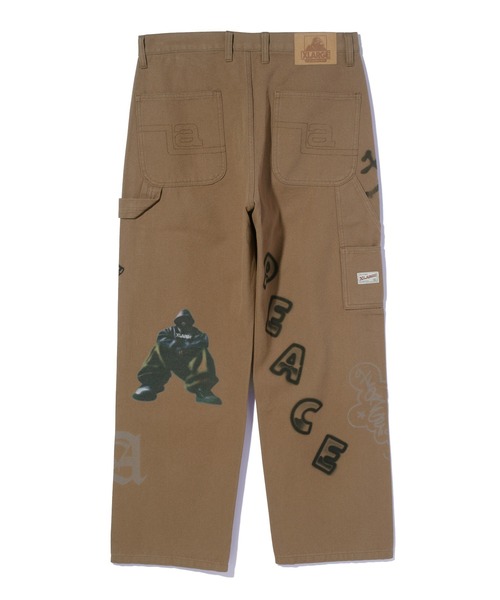 XLARGE（エクストララージ）の「PAINTING PAINTER PANTS（デニムパンツ・メンズ・ブラウン/ブラック/オリーブ・30inch/32inch/34inch/36inch）」の19枚目の写真