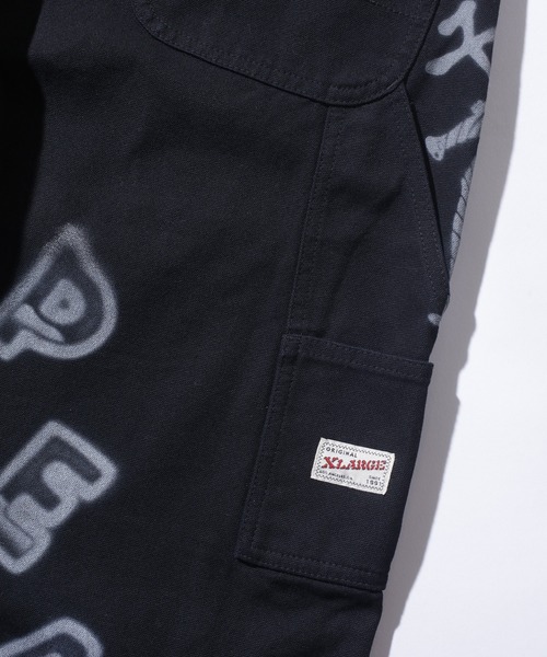 XLARGE（エクストララージ）の「PAINTING PAINTER PANTS（デニムパンツ・メンズ・ブラウン/ブラック/オリーブ・30inch/32inch/34inch/36inch）」の22枚目の写真