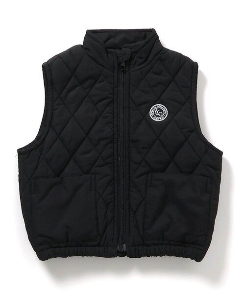 apres les cours（アプレレクール）の「キルティングベスト（ベスト・キッズ・ブラック・90/110/130）」の6枚目の写真
