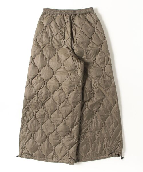 fridge(フリッジ)の「【TAION】タイオン MILITARY SPRIT DOWN SKIRT(SOFT SHELL)TAION-W159LSSKML-1(スカート・メンズ・オリーブ/グリーン系その他/その他/ブラック・X-LARGE/LARGE/MEDIUM)」の5枚目の写真