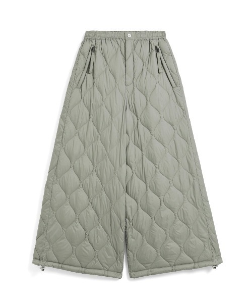 fridge(フリッジ)の「【TAION】タイオン MILITARY SPRIT DOWN SKIRT(SOFT SHELL)TAION-W159LSSKML-1(スカート・メンズ・オリーブ/グリーン系その他/その他/ブラック・X-LARGE/LARGE/MEDIUM)」の3枚目の写真