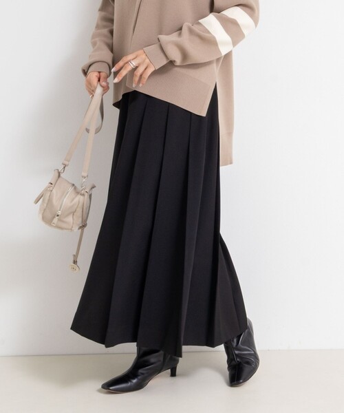 TORRAZZO DONNA/トラッゾドンナ】ウォッシャブルプリーツスカート