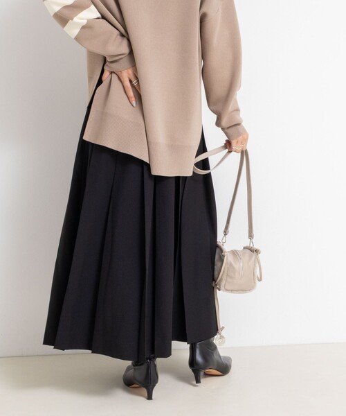 NOLLEY’S（ノーリーズ）の「【TORRAZZO DONNA/トラッゾドンナ】ウォッシャブルプリーツスカート（スカート・レディース・チャコールグレー/ブラック・36/38）」の7枚目の写真