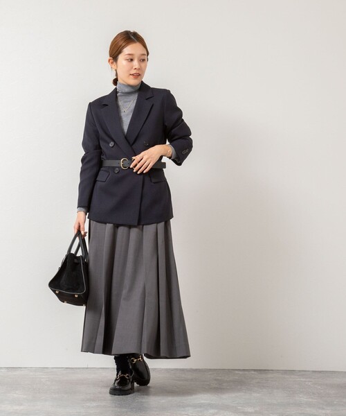 NOLLEY’S（ノーリーズ）の「【TORRAZZO DONNA/トラッゾドンナ】ウォッシャブルプリーツスカート（スカート・レディース・チャコールグレー/ブラック・36/38）」の9枚目の写真