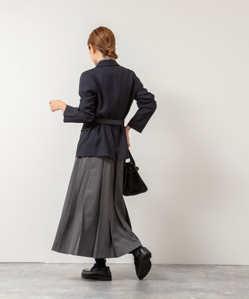 TORRAZZO DONNA/トラッゾドンナ】ウォッシャブルプリーツスカート