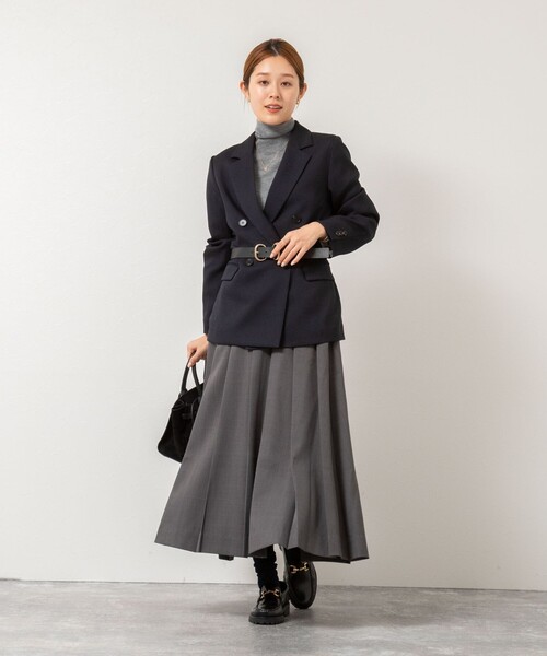 NOLLEY’S（ノーリーズ）の「【TORRAZZO DONNA/トラッゾドンナ】ウォッシャブルプリーツスカート（スカート・レディース・チャコールグレー/ブラック・36/38）」の11枚目の写真